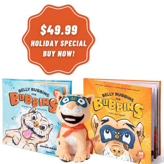 Books and Super Bubbins Plushie Gift Pack: Holiday Special (Hardcover)