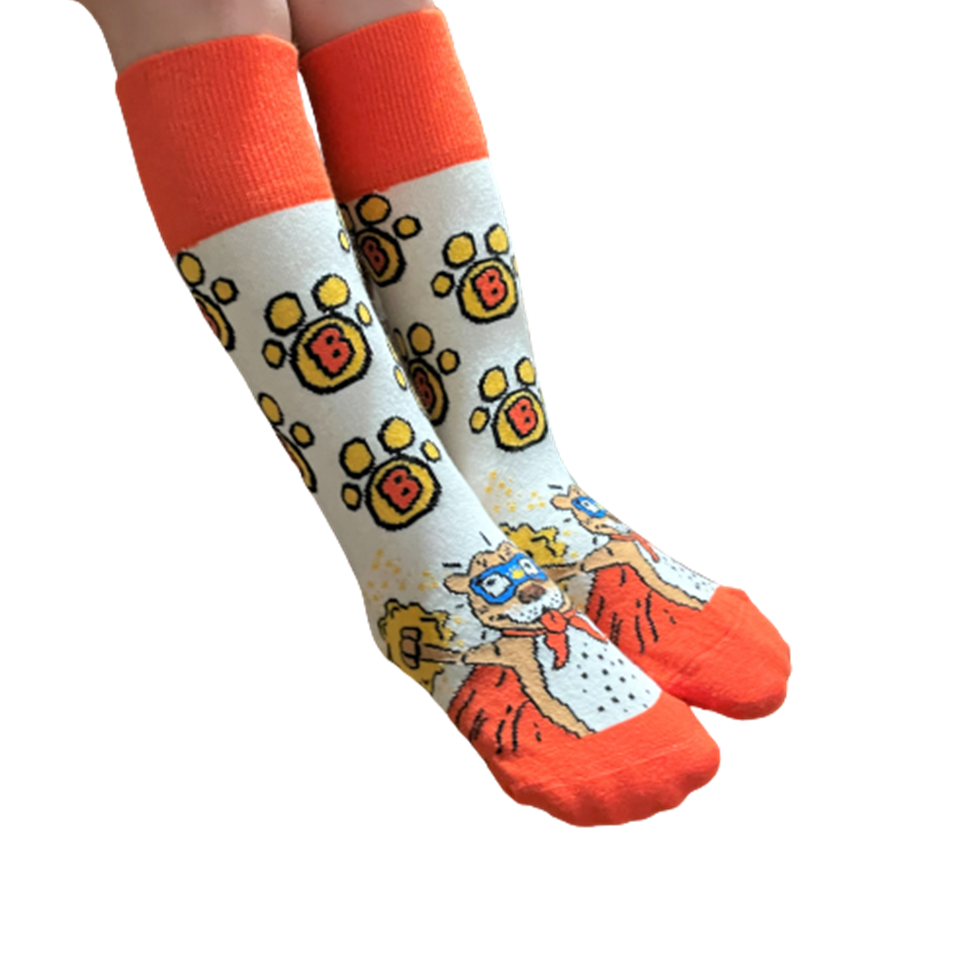 Super Bubbins Custom Socks (Youth)